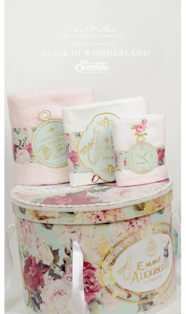 Trusou  botez fetite, Alice in Wonderland, Alice in tara minunilor 5